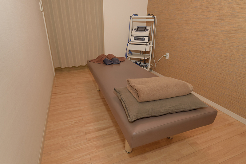 完全個室の施術室